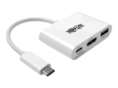 EATON TRIPPLITE USB-C to HDMI 4K Adapter with USB-A Port and PD Charging