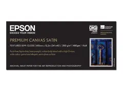 Epson PremierArt Water Resistant Canvas Blank - Rull A1 (61,0 cm x 12,2 m) - 350 g/m&#178; - 1 rull(er) lerretspapir - for SureColor SC-P10000, P20000, P6000, P7000, P7500, P8000, P9000, P9500, T3200, T5200, T7200