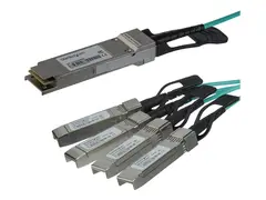 STARTECH 5M QSFP+ BREAKOUT CABLE - CISCO COMPATIBLE-QSFP+TO4SFP+