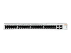 HPE Aruba Instant On 1930 48G Class4 PoE 4SFP/SFP+ 370W Switch Switch - L3 - Styrt - 48 x 10/100/1000 (PoE) + 4 x 1 Gigabit / 10 Gigabit SFP+ - rackmonterbar - PoE (370 W)