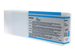 Epson T5912 - 700 ml - cyan - original blekkpatron - for Stylus Pro 11880, Pro 11880 AGFA, Pro 11880 Xerox