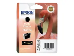 Epson T0878 - 11.4 ml - matt svart - original blister - blekkpatron - for Stylus Photo R1900