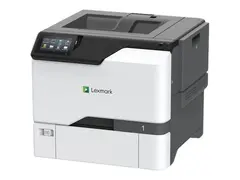 Lexmark CS730de - Skriver - farge - Dupleks laser - A4/Legal - 1200 x 1200 dpi - inntil 42 spm (mono) / inntil 42 spm (farge) - kapasitet: 650 ark - USB 2.0, Gigabit LAN, USB 2.0 vert