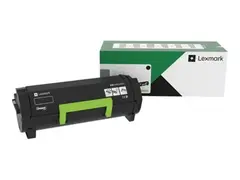 Lexmark - H&#248;y ytelse - svart - original boks - tonerpatron LCCP, LRP - for Lexmark MS631dw, MS632dwe, MX632adwe