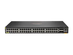 HPE Aruba Networking CX 6200F 48G 4SFP Switch Switch - Max. Stacking Distance 10 km - L3 - Styrt - 48 x 10/100/1000 + 4 x 100/1000 SFP - front og side til bakside - rackmonterbar