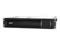 APC Smart-UPS 750 LCD - UPS (kan monteres i rack) AC 230 V - 500 watt - 750 VA - RS-232, USB - utgangskontakter: 4 - 2U - svart - for P/N: AR4018SPX432, AR4024SP, AR4024SPX429, AR4024SPX431, AR4024SPX432, NBWL0356A