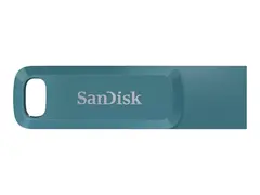 SanDisk Ultra Dual Drive Go - USB-flashstasjon 64 GB - USB 3.2 Gen 1 / USB-C - navagio-br&#248;nn