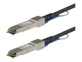 STARTECH 0.5M QSFP+ DIRECT ATTACH CABL - JUNIPER COMPATIBLE - 40G QSFP+