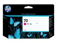 HP 70 - 130 ml - magenta - original - DesignJet blekkpatron - for DesignJet HD Pro MFP, T120, Z2100, Z3100, Z3100ps, Z3200, Z3200ps, Z5200, Z5400