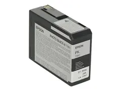 Epson T5801 - 80 ml - fotosort original - blekkpatron - for Stylus Pro 3800, Pro 3880