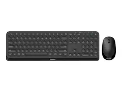 Philips 4000 series SPT6407B - Tastatur- og mussett tr&#229;dl&#248;s - 2.4 GHz, Bluetooth 3.0, Bluetooth 5.0 - QWERTY