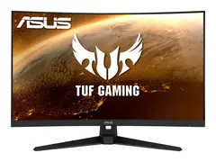 ASUS TUF Gaming VG328H1B - LED-skjerm gaming - kurvet - 32&quot; (31.5&quot; synlig) - 1920 x 1080 Full HD (1080p) @ 165 Hz - VA - 250 cd/m&#178; - 3000:1 - 1 ms - HDMI, VGA - h&#248;yttalere