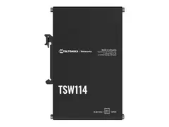 Teltonika TSW114 - Switch - ikke-styrt - 5 x 10/100/1000 DIN-skinnemonterbar, veggmonterbar - Passive PoE