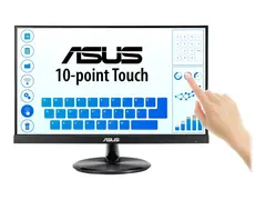 ASUS VT229H - LED-skjerm - 21.5&quot; ber&#248;ringsskjerm - 1920 x 1080 Full HD (1080p) - IPS - 250 cd/m&#178; - 1000:1 - 5 ms - HDMI, VGA - h&#248;yttalere - svart