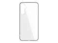 KEY - Baksidedeksel for mobiltelefon - antibakteriell bl&#248;t termoplastpolyuretan (TPU) - blank - for Samsung Galaxy A34 5G