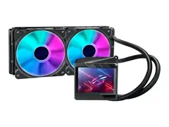 ASUS ROG Ryujin II 240 ARGB - V&#230;skekj&#248;lesystem for prosessor Radiatorst&#248;rrelse: 240 mm - (for: AM4, TR4, LGA1200, LGA1700, AM5, LGA115x Socket) - 120 mm