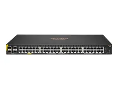 HPE Aruba Networking CX 6000 48G Class4 PoE 4SFP 740W Switch Switch - L3 - Styrt - 48 x 10/100/1000 (PoE+) + 4 x Gigabit SFP (opplink) - rackmonterbar - PoE+ (740 W) - for CX 6000 48G Class4 PoE 4SFP 740W Switch