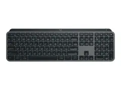 Logitech MX Keys S - Tastatur - bakbelysning tr&#229;dl&#248;s - Bluetooth LE - QWERTY - Nordisk (dansk/finsk/norsk/svensk) - tastsvitsj: Scissor-Key - grafitt