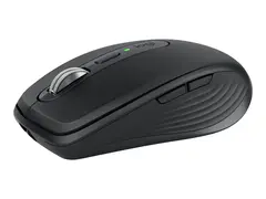 Logitech MX Anywhere 3S - Mus - optisk 6 knapper - tr&#229;dl&#248;s - Bluetooth - grafitt