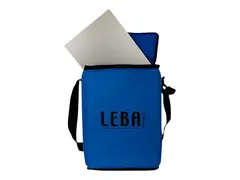 LEBA NoteBag Large 5 - Notebookb&#230;reveske bl&#229;