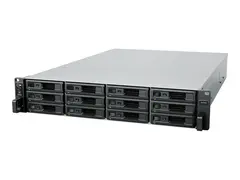 Synology SA3400D - NAS-server - 12 br&#248;nner kan monteres i rack - SAS - RAID RAID 0, 1, 5, 6, 10, JBOD, 5 hot spare, 6 hot spare, 10 hot spare, 1 aktiv reservedel, RAID F1, F1 driftsklar reservedel - RAM 16 GB - Gigabit Ethernet / 10 Gigabit Ethernet - iSCSI st&#248;tte - 2U