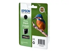 Epson T1591 - 17 ml - fotosort original - blister - blekkpatron - for Stylus Photo R2000