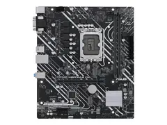 ASUS PRIME H610M-E D4-CSM - Hovedkort micro ATX - LGA1700-sokkel - H610 Chipset - USB 3.2 Gen 1 - Gigabit LAN - innbygd grafikk (CPU kreves) - HD-lyd (8-kanalers)