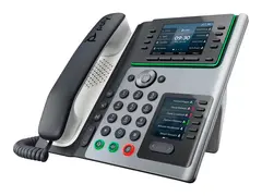 Poly Edge E400 - VoIP-telefon med anrops-ID/samtale venter treveis anropskapasitet - SIP, SDP - svart