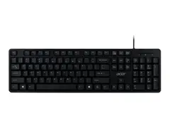 Acer AKW900 - Tastatur - USB - Nordisk - svart l&#248;svekt