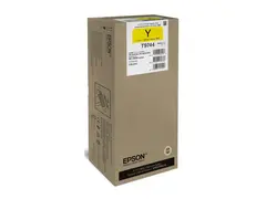 Epson T9744 - XXL-st&#248;rrelse - gul original - blekkpakke - for WorkForce Pro WF-C869R