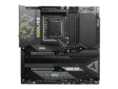 MSI MEG Z790 GODLIKE MAX - Hovedkort utvidet ATX (E-ATX) - LGA1700-sokkel - Z790 Chipset - USB 3.2 Gen 1, USB 3.2 Gen 2, USB-C 3.2 Gen2, USB-C 3.2 Gen 2x2 - 10 Gigabit LAN, 2.5 Gigabit LAN, Wi-Fi, Bluetooth - innbygd grafikk (CPU kreves) - HD-lyd (8-kanalers)