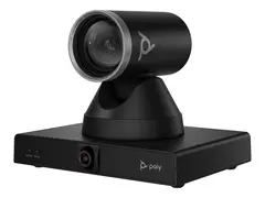 Poly Studio E60 - Konferansekamera - PTZ farge - 2 x 8 MP - 3840 x 2160 - 4K UHD (3840 x 2160), 2160p - lyd - LAN - USB 3.0 - DC 12 V / PoE Pluss