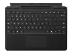 Microsoft Surface Pro Keyboard - Tastatur med styrepute, akselerometer, lagrings- og ladebakke for Surface Slim Pen 2 - svart - for Surface Pro 8, Pro X