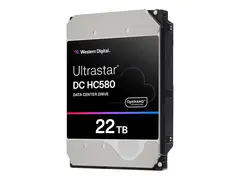 WD Ultrastar DC HC580 WUH722422AL5204 Harddisk - Data Center - 22 TB - intern - 3.5&quot; - SAS 12Gb/s - 7200 rpm - buffer: 512 MB