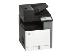 Lexmark CX962se - Multifunksjonsskriver farge - laser - A3/Ledger (medie) - opp til 45 spm (kopiering) - opp til 45 spm (trykking) - 700 ark - USB 2.0, Gigabit LAN, Wi-Fi(ac), USB 2.0 vert