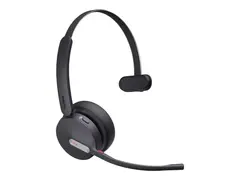 Yealink BH70 Mono - Hodesett - on-ear Bluetooth - tr&#229;dl&#248;s - USB-C via Bluetooth-adapter - svart - Optimert for UC