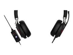 Yealink UH38 Dual - Hodesett - on-ear Bluetooth - tr&#229;dl&#248;s, kablet - USB-A - svart - UC-sertifisert