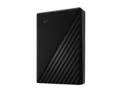 WD My Passport WDBR9S0060BBK - Harddisk kryptert - 6 TB - ekstern (b&#230;rbar) - USB 3.2 Gen 1 - 256-bit AES - svart