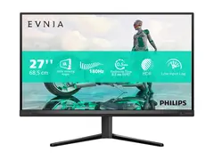 Philips Evnia 3000 27M2N3500NL - LED-skjerm gaming - 27&quot; - 2560 x 1440 QHD @ 180 Hz - VA - 300 cd/m&#178; - 5000:1 - HDR10 - 0.5 ms - 2xHDMI, DisplayPort - koksgr&#229;