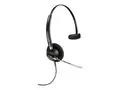 Poly EncorePro 510V - EncorePro 500 series hodesett - on-ear - kablet - 3,5 mm jakk - svart - Certified for Skype for Business, UC-sertifisert