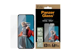 PanzerGlass - Skjermbeskyttelse for mobiltelefon ultrabred passform - glass - for Samsung Galaxy S25