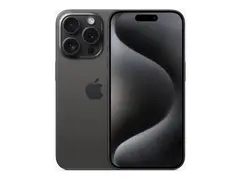 2nd-A iPhone 15 Pro 128GB BLK Tit A-grade | Brukt | 2 &#229;rs garanti