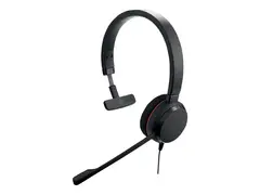 Jabra Evolve 20 UC mono - Hodesett on-ear - kablet - USB-C, USB-A - lydisolerende - Alcatel-Lucent Certified, Avaya Certified, Certified for Microsoft Teams, Cisco Certified, Unify Certified