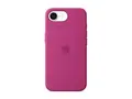 Apple - Baksidedeksel for mobiltelefon - silikon Fuchsia - for iPhone 16e