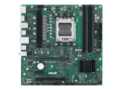 ASUS PRO B650M-CT-CSM - Hovedkort - micro ATX Socket AM5 - AMD B650 Chipset - USB-C 3.2 Gen2, USB 3.2 Gen 2, USB 3.2 Gen 1 - Gigabit LAN - innbygd grafikk (CPU kreves) - HD-lyd (8-kanalers)