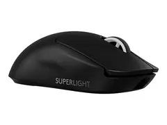 Logitech G PRO X SUPERLIGHT 2 - Mus - gaming optisk - 5 knapper - tr&#229;dl&#248;s - 2.4 GHz - USB Logitech LIGHTSPEED-mottaker - svart