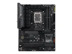 ASUS TUF GAMING Z790-PLUS WIFI Hovedkort - ATX - LGA1700-sokkel - Z790 Chipset - USB 3.2 Gen 1, USB 3.2 Gen 2, USB4, USB-C 3.2 Gen2, USB-C 3.2 Gen 2x2 - 2.5 Gigabit LAN, Bluetooth, Wi-Fi - innbygd grafikk (CPU kreves) - HD-lyd (8-kanalers)