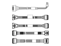 Lenovo - Lagerkabelsett - for 2,5&quot; Chassis Front BP1 for ThinkSystem SR665 V3