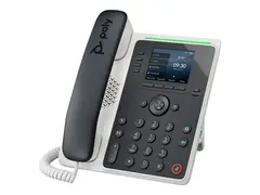 Poly Edge E220 - VoIP-telefon med anrops-ID/samtale venter treveis anropskapasitet - SIP, SDP - multilinjedrift - 16 linjer