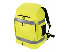 DICOTA Hi-Vis - Ryggsekk - 65 liter 600D RPET, termoplast-polyuretan (TPU) - gul